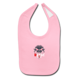 Beastmode Baby Bib - light pink