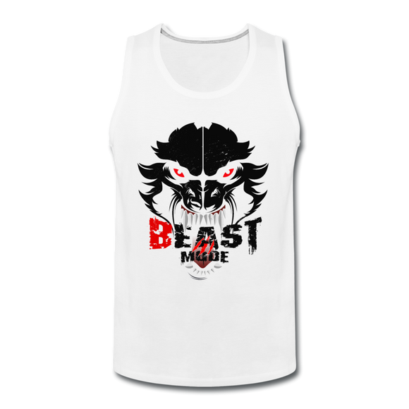 Beastmode Men’s Premium Tank - white