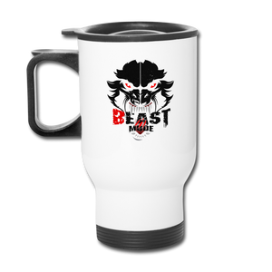 Beastmode Travel Mug - white