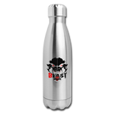 Beastmode Insulated Stainless Steel Water Bottle - silver