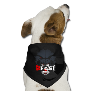 Beastmode Dog Bandana - black