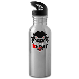 Beastmode Water Bottle - silver